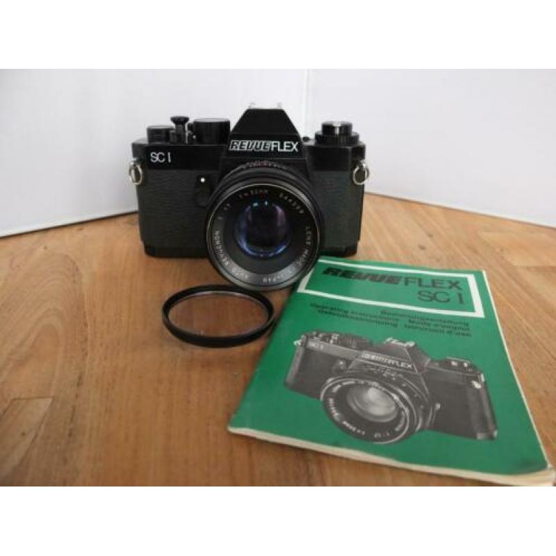 RevueFlex SC1 (Chinon CM-3) & 55mm 1.7, M42