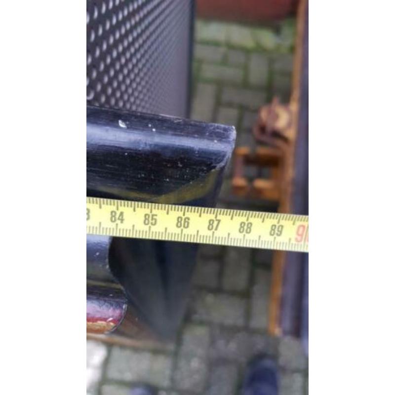 Spiegel oud goud met geslepen glas