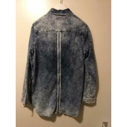 Dishe Milano denim design blouse maat M
