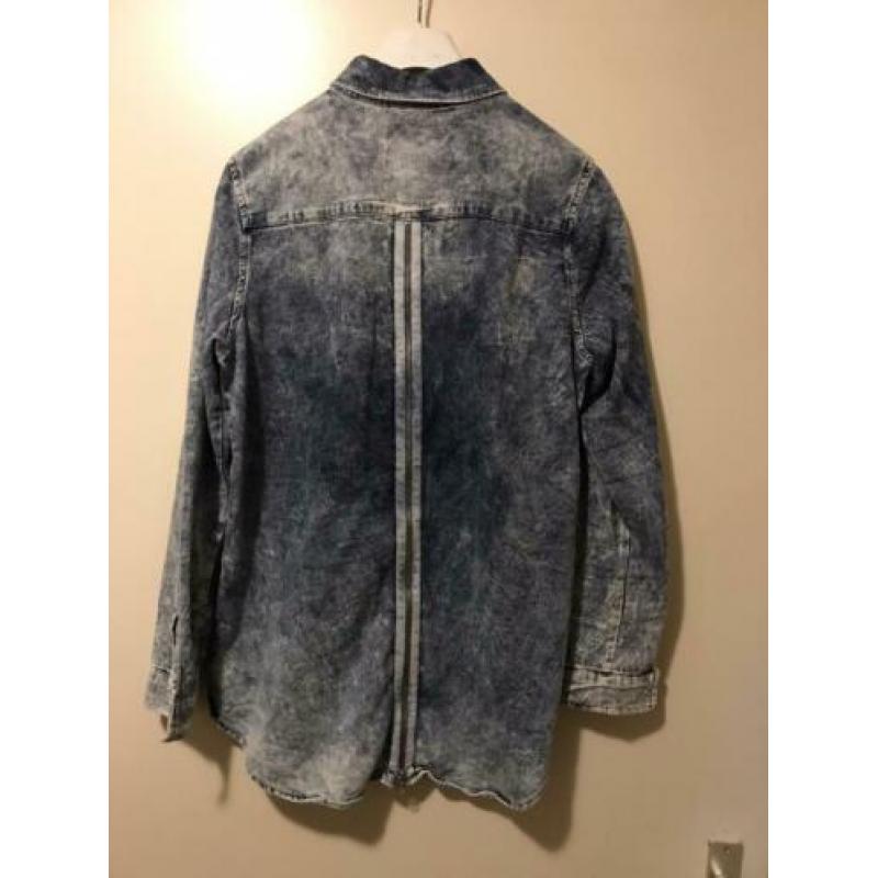 Dishe Milano denim design blouse maat M