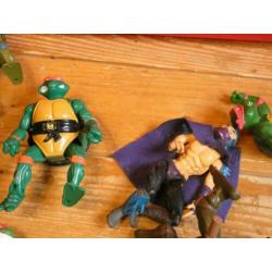 TMNT Verzameling 10 figuurtjes en meer