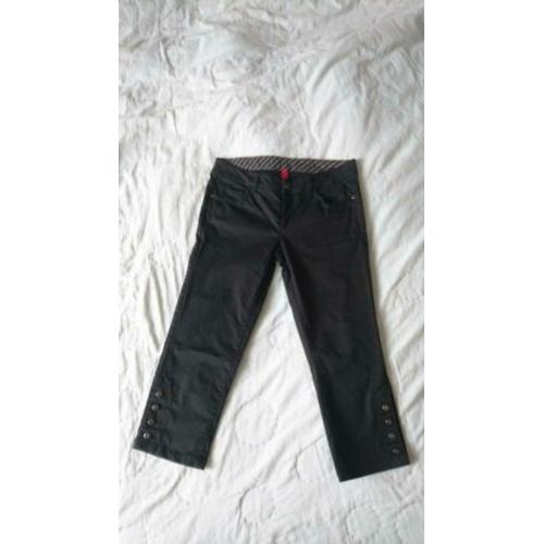 Zwarte 3/4 broek, Veromoda, maat 40