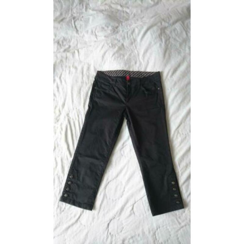 Zwarte 3/4 broek, Veromoda, maat 40