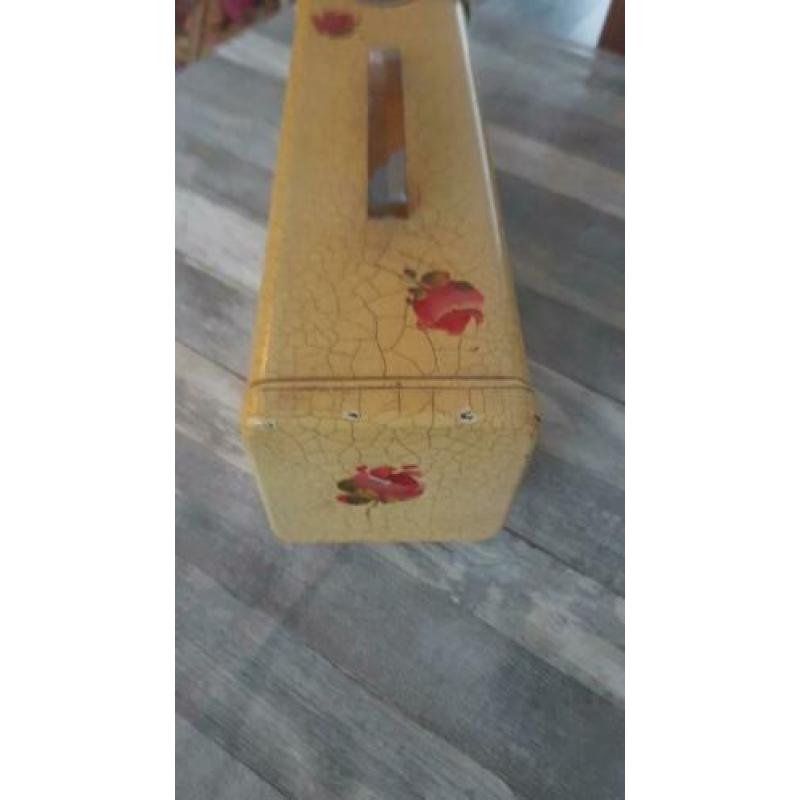 vintage ontbijtkoektrommel