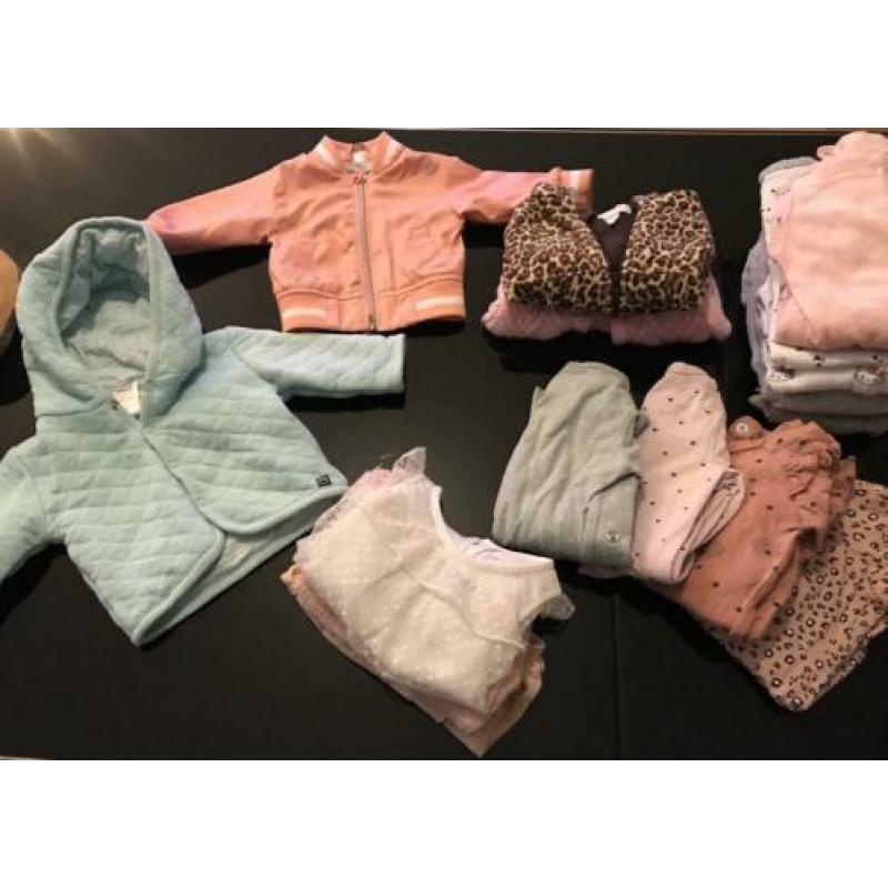Zak vol met babykleding maat 50/56