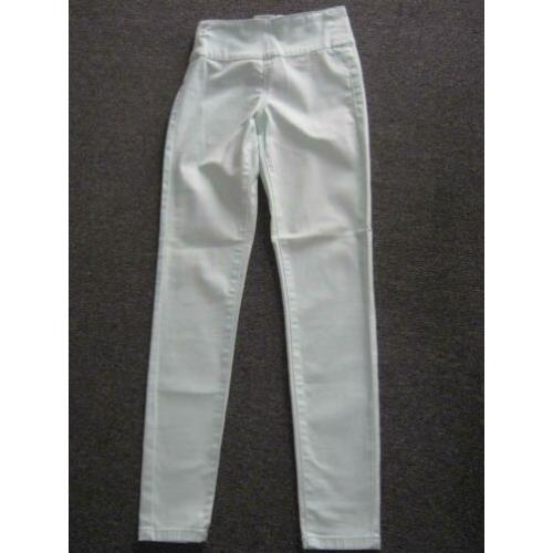 mintkleur broek, maat S. streche