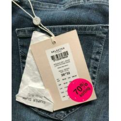 Selected femme lapis vintage noos jeans maat W25