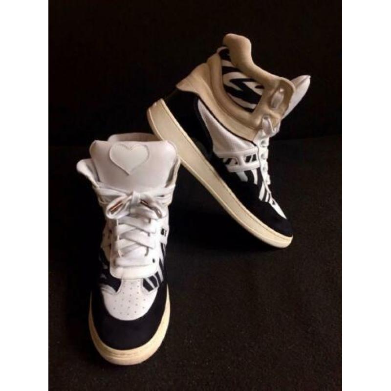 Hogan high top dames sneakers, maat 40,5