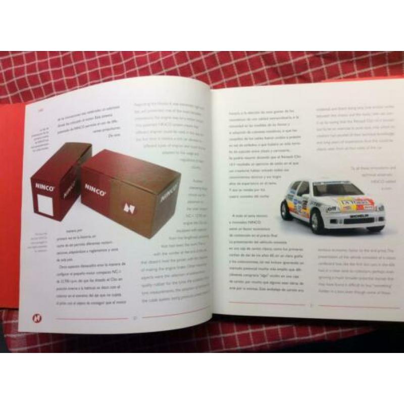 Ninco racebaan anniversary boek