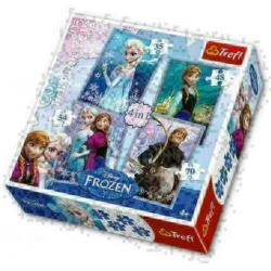 Disney Frozen 4 in 1 Puzzel - 35/48/54/70 stukjes - Trefl