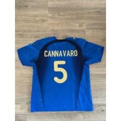 Italië 2006 kampioens shirt cannavaro