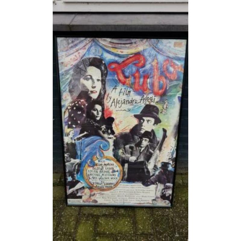 Antieke vintage filmposter