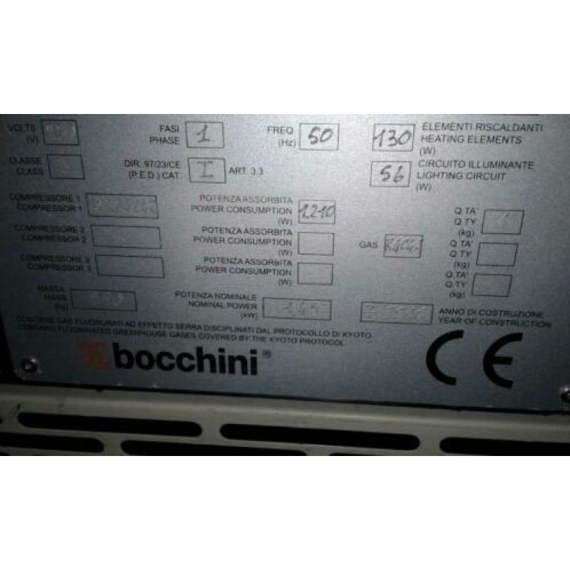 ijsvitrine Bocchine en Slagroom Machine.