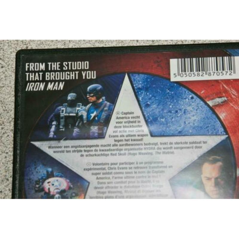 Captain America. The first Avenger.