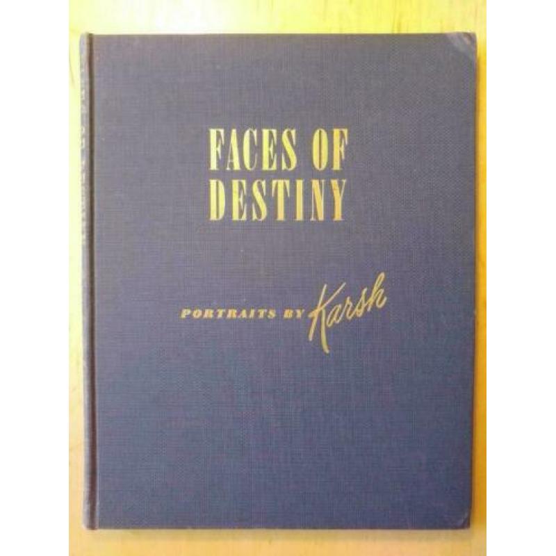Faces of Destiny - Portraits by Karsh (1946) prachtig!