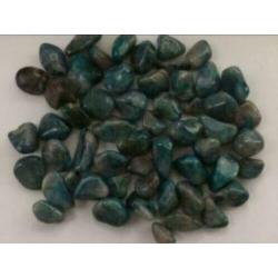 5 sets edelsteen: chrysocolla malachiet shattukite azurite