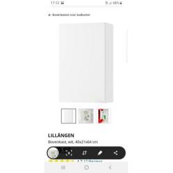 Ikea Lillangen badkamerkast bovenkast