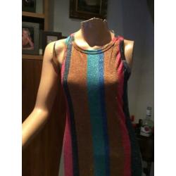 BLU ROYAL jurk maat m viscose en elastine