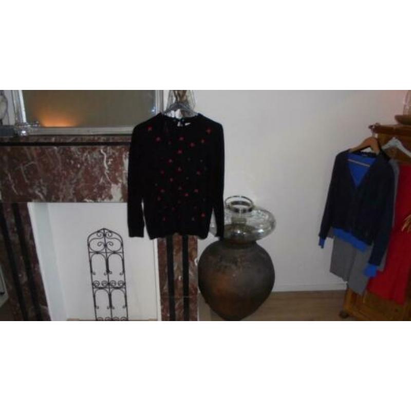 Mooie top met geborduurde roosjes van Bel & Bo mt XL
