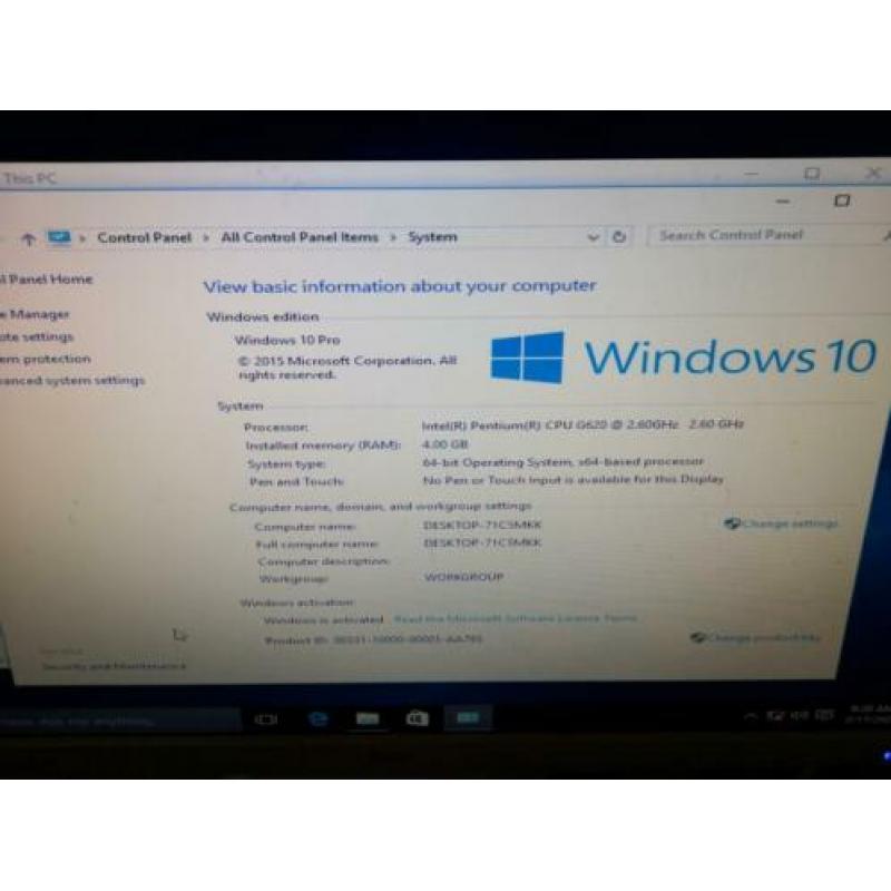 Snelle Windows 10 computer