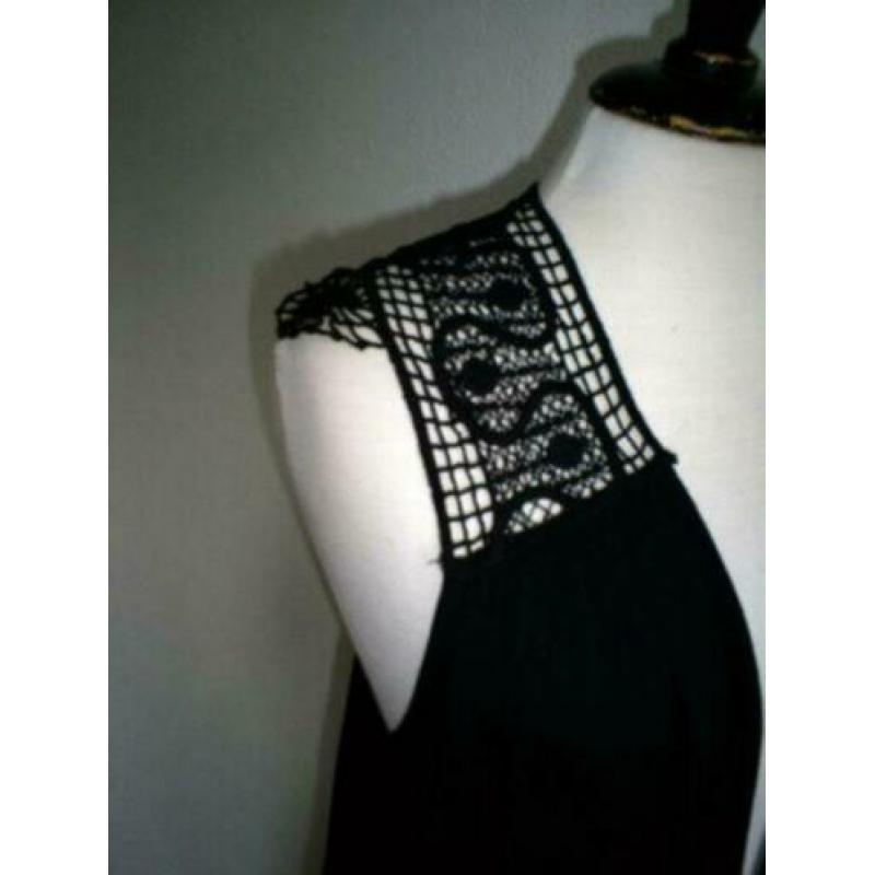 NIEUW !!! met labels vest / gilet mt. 36-38 met kant