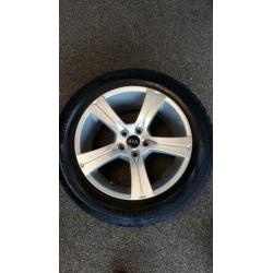18 Inch Kia Sportage velgen met winterbanden!