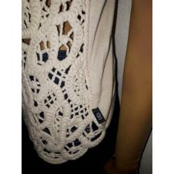 Didi prachtige tricot shirt maat XL ZGAN beige