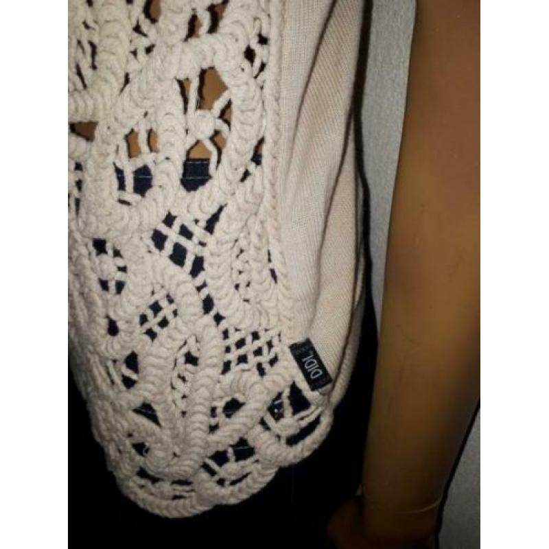 Didi prachtige tricot shirt maat XL ZGAN beige