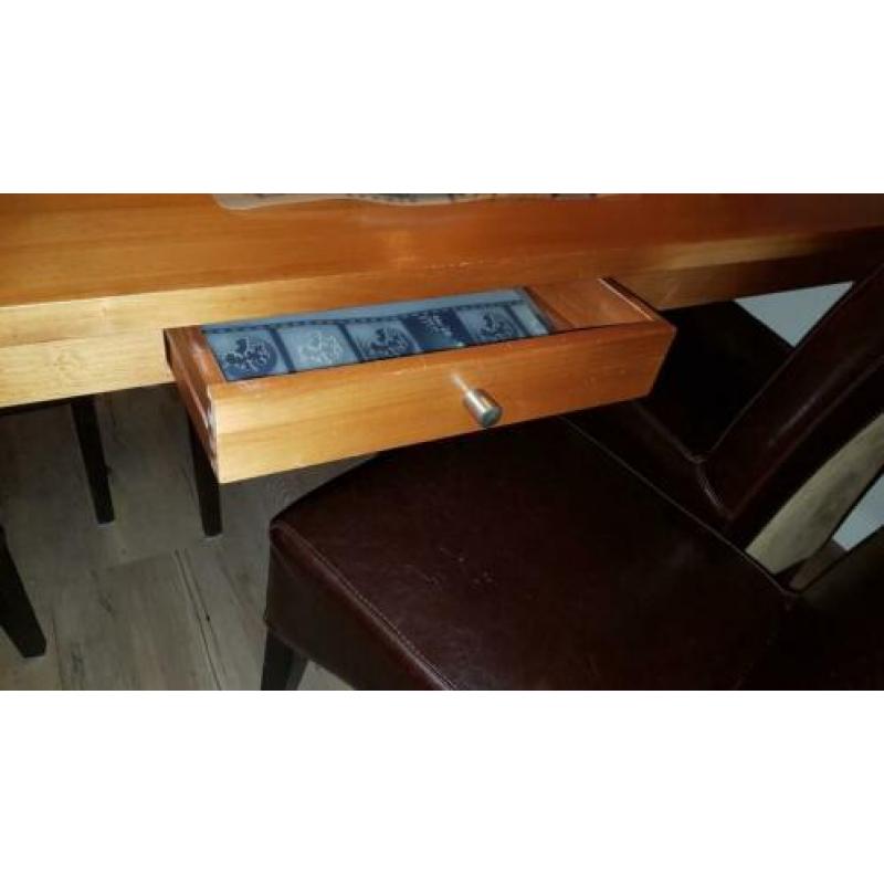 Eettafel bureau buro Maple=Esdoorn werkbank