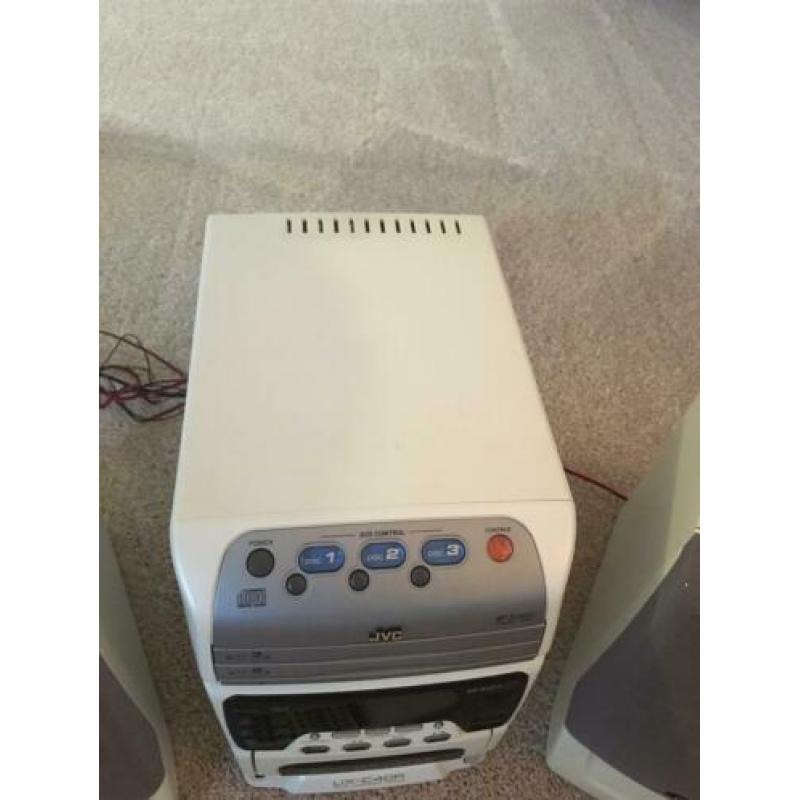 JVC mini radio:cd speler
