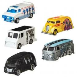 H707 Beatles Complete Set of 5 Album Models 2019 Hot Wheels