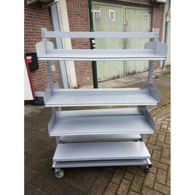 Magazijnwagen /winkeldisplay Magazijnstelling