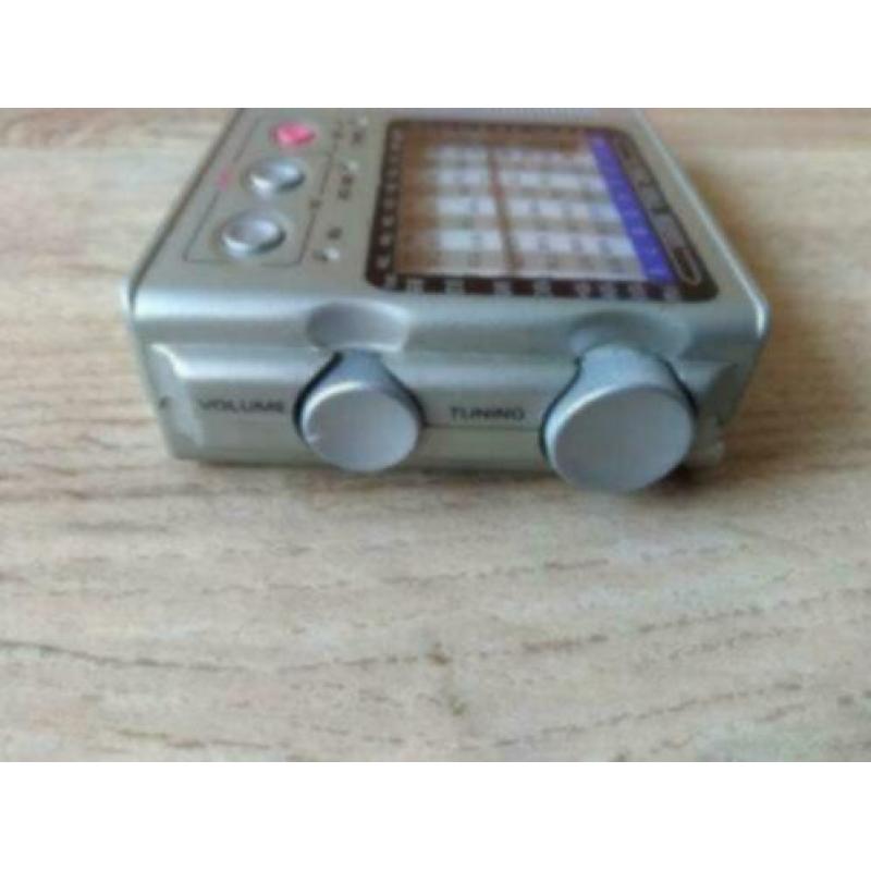 Wereldontvanger transistor radio 10 band