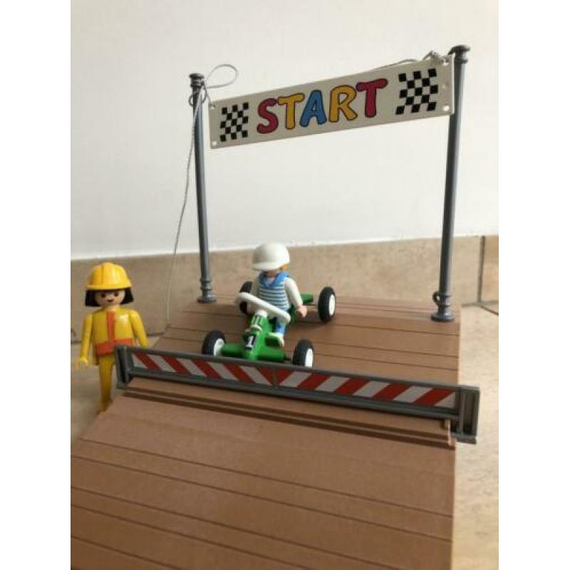 Playmobil paarden race, bak, raceauto etc