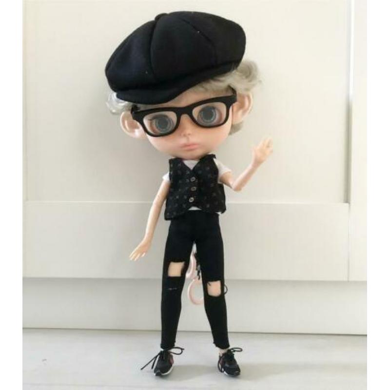 Blythe custom pop doll jongen boy