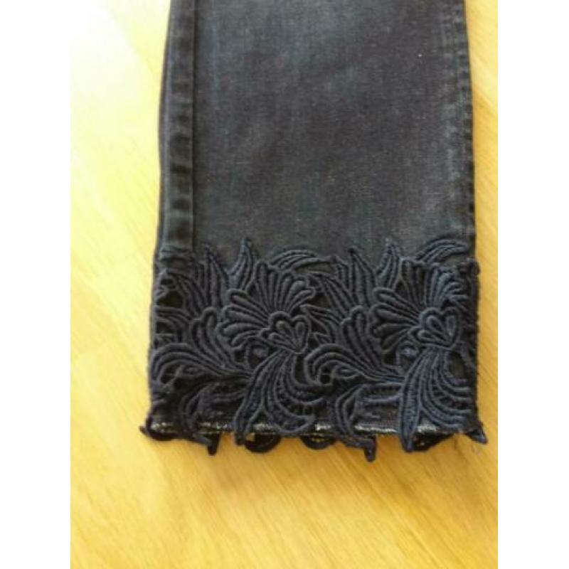 Cambio Parla Short jeans donkerblauw maat 44