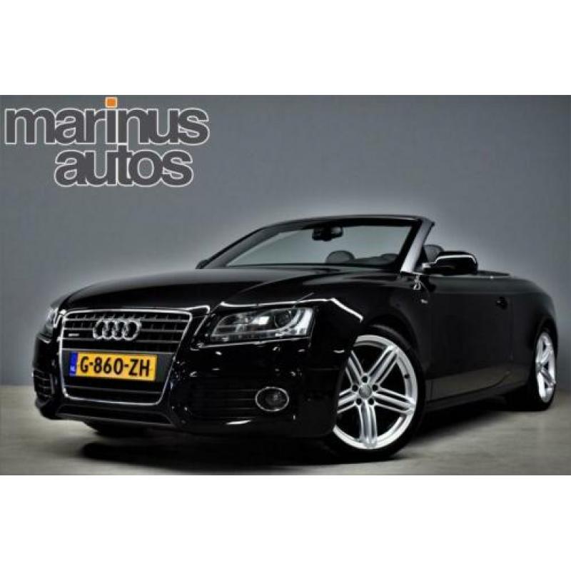 Audi A5 Cabriolet 2.0 TFSI Quattro S-Line Automaat Leer/Xeno