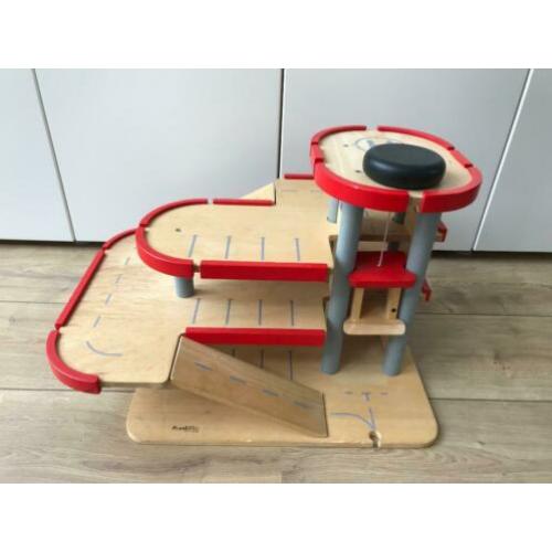 Houten garage Plan Toys Plan City