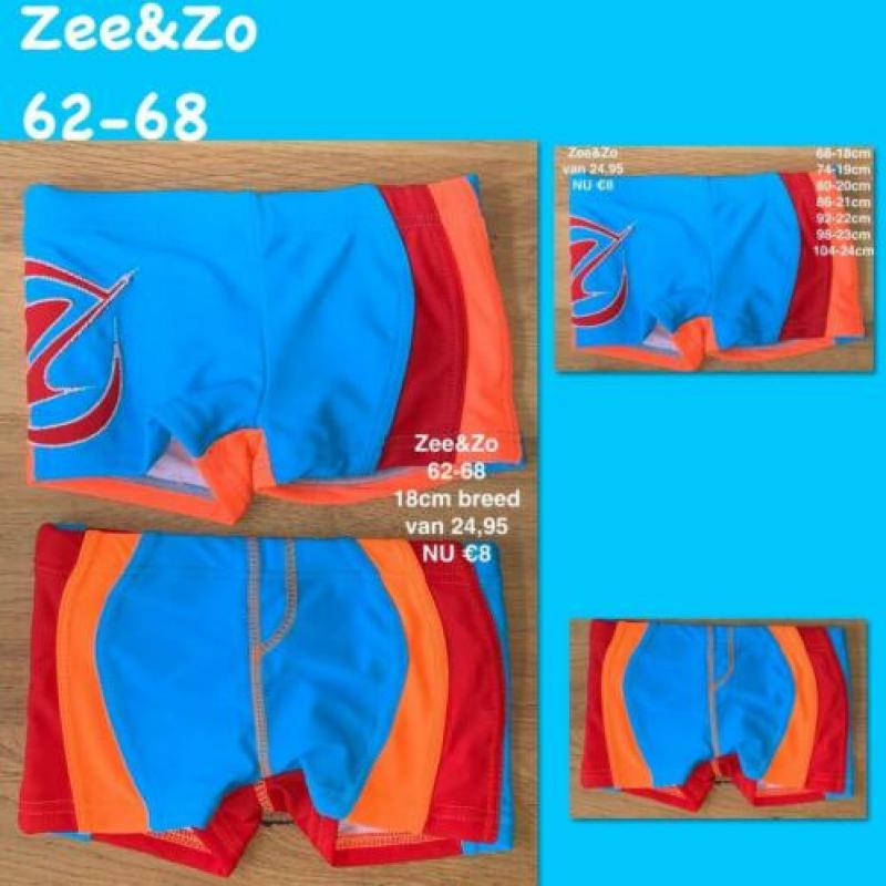 Zwembroek, UV-werend shirt 68-74 Zee&Zo NIEUW