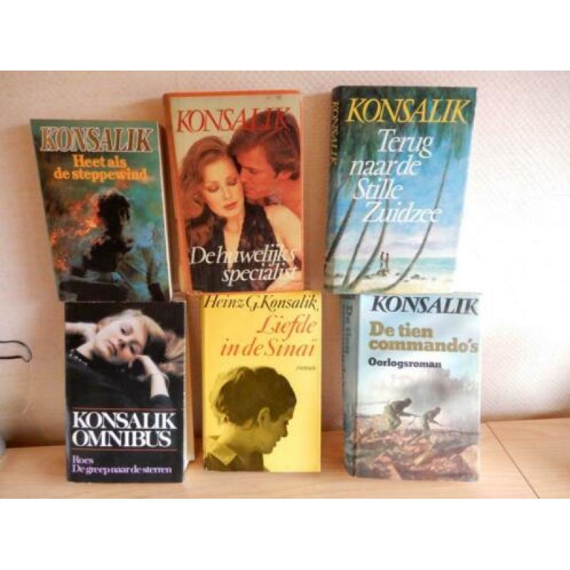 KONSALIK Boeken
