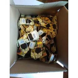 + / - 100 sleutelcovers met naam, benaming of letter
