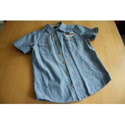 Mooi jongens jeans blouse