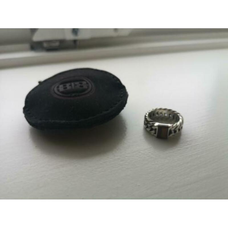 Nieuwe Buddha to Buddha Ring Chain Tiger Eye Stone 18 & 19