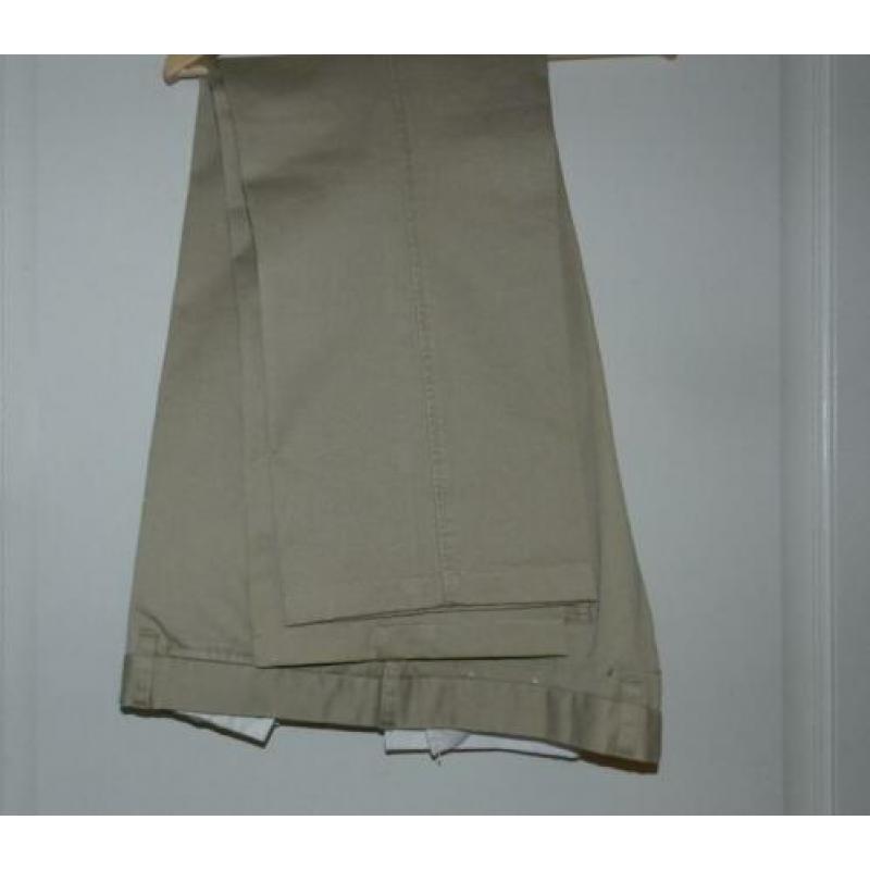 Nieuwe Steppin'Out Classic Chino flat front pantalon maat 58