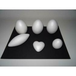 HOBBY - diverse POLYSTYREEN-vormen 17 stuks (NIEUW)