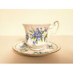 Mix&Match set Engelse kopjes, Royal Albert, Royal Kent ea