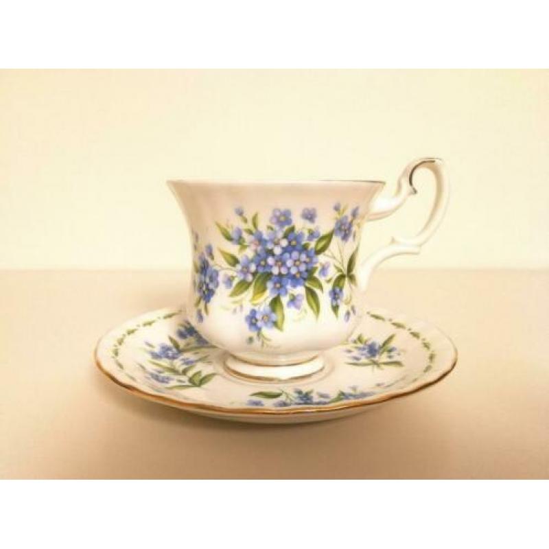 Mix&Match set Engelse kopjes, Royal Albert, Royal Kent ea