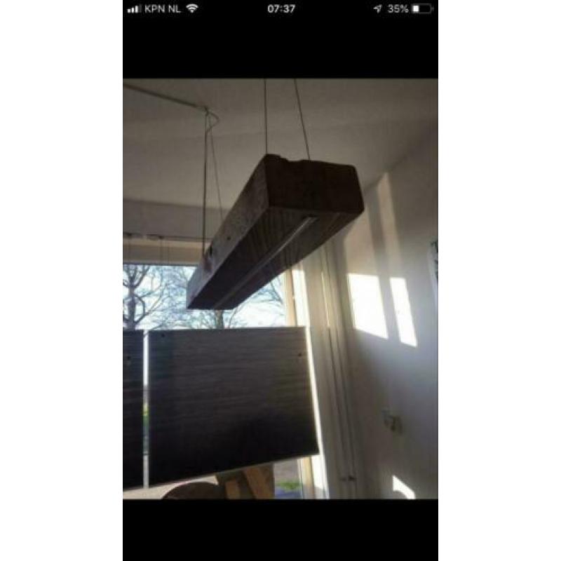 Eiken hanglamp