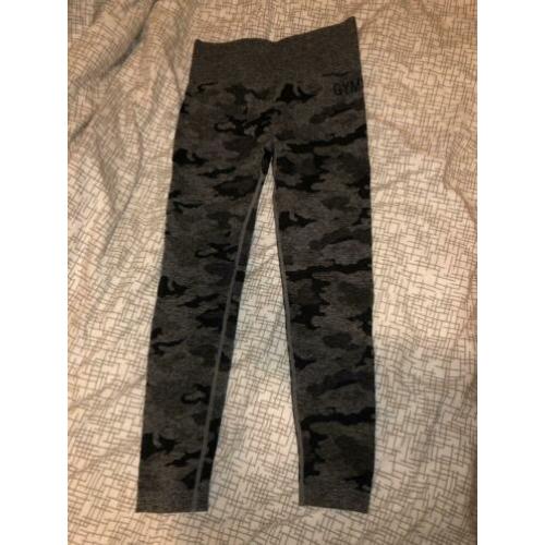 Gymshark camo seamless €25 incl verzendkosten