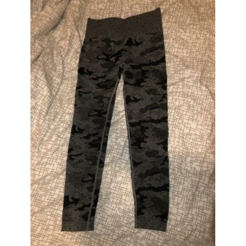 Gymshark camo seamless €25 incl verzendkosten